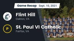 Recap: Flint Hill  vs. St. Paul VI Catholic  2021