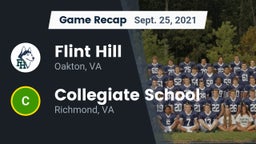 Recap: Flint Hill  vs. Collegiate School 2021