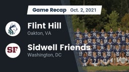 Recap: Flint Hill  vs. Sidwell Friends  2021
