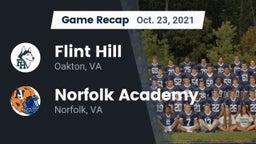 Recap: Flint Hill  vs. Norfolk Academy 2021