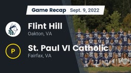 Recap: Flint Hill  vs. St. Paul VI Catholic  2022