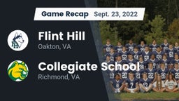 Recap: Flint Hill  vs. Collegiate School 2022