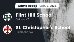 Recap: Flint Hill School vs. St. Christopher's School 2023