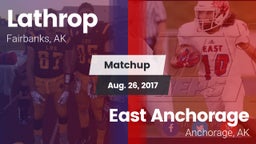 Matchup: Lathrop vs. East Anchorage  2017