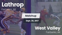 Matchup: Lathrop vs. West Valley  2017