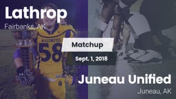 Matchup: Lathrop vs. Juneau Unified 2018