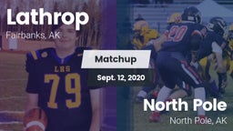 Matchup: Lathrop vs. North Pole  2020