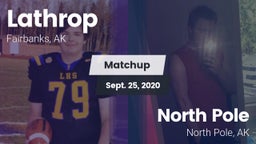 Matchup: Lathrop vs. North Pole  2020