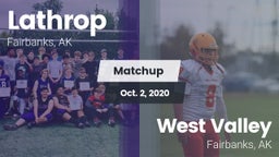 Matchup: Lathrop vs. West Valley  2020