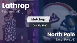 Matchup: Lathrop vs. North Pole  2020