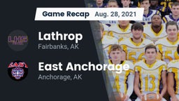 Recap: Lathrop  vs. East Anchorage  2021
