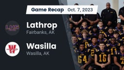 Recap: Lathrop  vs. Wasilla  2023