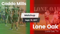 Matchup: Caddo Mills vs. Lone Oak  2017