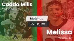Matchup: Caddo Mills vs. Melissa  2017
