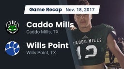 Recap: Caddo Mills  vs. Wills Point  2017