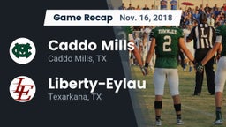 Recap: Caddo Mills  vs. Liberty-Eylau  2018