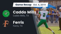 Recap: Caddo Mills  vs. Ferris  2019