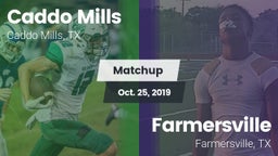 Matchup: Caddo Mills vs. Farmersville  2019