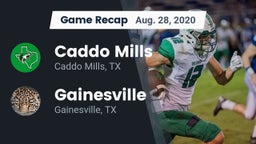 Recap: Caddo Mills  vs. Gainesville  2020