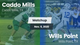 Matchup: Caddo Mills vs. Wills Point  2020