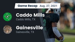 Recap: Caddo Mills  vs. Gainesville  2021
