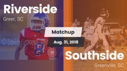 Matchup: Riverside vs. Southside  2018