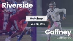 Matchup: Riverside vs. Gaffney  2019