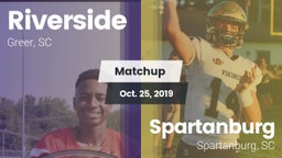 Matchup: Riverside vs. Spartanburg  2019