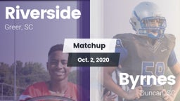 Matchup: Riverside vs. Byrnes  2020