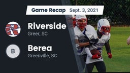 Recap: Riverside  vs. Berea  2021