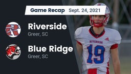 Recap: Riverside  vs. Blue Ridge  2021