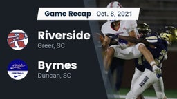 Recap: Riverside  vs. Byrnes  2021