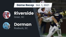 Recap: Riverside  vs. Dorman  2021