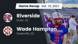 Recap: Riverside  vs. Wade Hampton  2021