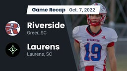 Recap: Riverside  vs. Laurens  2022