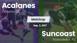 Matchup: Acalanes  vs. Suncoast  2017