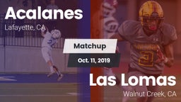 Matchup: Acalanes  vs. Las Lomas  2019