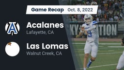 Recap: Acalanes  vs. Las Lomas  2022