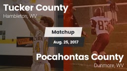 Matchup: Tucker County vs. Pocahontas County  2017