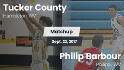 Matchup: Tucker County vs. Philip Barbour  2017