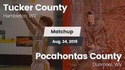 Matchup: Tucker County vs. Pocahontas County  2018