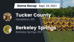 Recap: Tucker County  vs. Berkeley Springs  2021