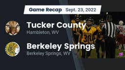 Recap: Tucker County  vs. Berkeley Springs  2022