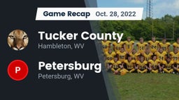 Recap: Tucker County  vs. Petersburg  2022