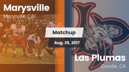 Matchup: Marysville vs. Las Plumas  2017