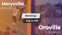Matchup: Marysville vs. Oroville  2018