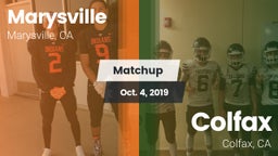 Matchup: Marysville vs. Colfax  2019