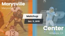 Matchup: Marysville vs. Center  2019