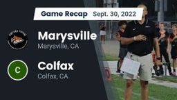 Recap: Marysville  vs. Colfax  2022