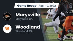 Recap: Marysville  vs. Woodland  2022